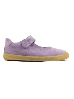Richter Shoes Skórzane buty w kolorze fioletowym do chodzenia na boso rozmiar: 27