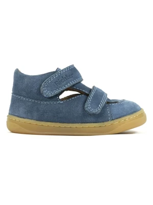 Richter Shoes Skórzane buty w kolorze niebieskim do chodzenia na boso rozmiar: 25