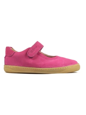 Richter Shoes Skórzane buty w kolorze różowym do chodzenia na boso rozmiar: 26