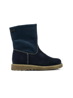 Richter Shoes Skórzane kozaki w kolorze granatowym rozmiar: 38