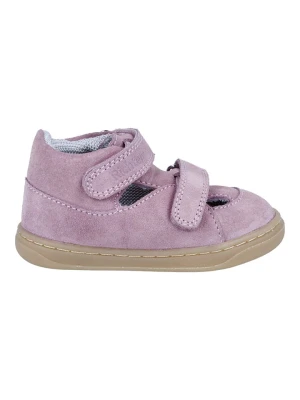 Richter Shoes Skórzane półsandały "Dash" w kolorze fioletowym rozmiar: 23