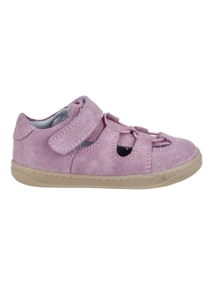 Richter Shoes Skórzane półsandały "Dash" w kolorze różowym rozmiar: 29