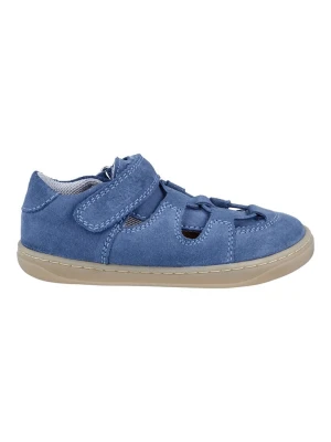 Richter Shoes Skórzane półsandały "Dash" w kolorze niebieskim rozmiar: 34