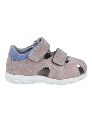 Richter Shoes Skórzane półsandały "Juno" w kolorze beżowym rozmiar: 28