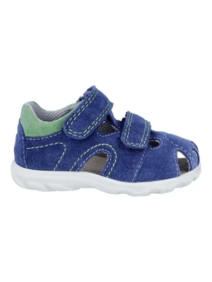 Richter Shoes Skórzane półsandały "Juno" w kolorze granatowym rozmiar: 25