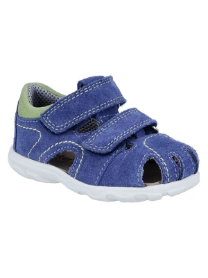 Richter Shoes Skórzane półsandały "Juno" w kolorze niebieskim rozmiar: 25
