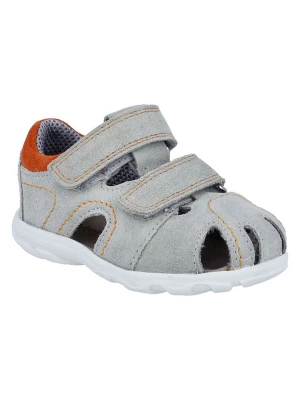 Richter Shoes Skórzane półsandały "Juno" w kolorze szarym rozmiar: 29
