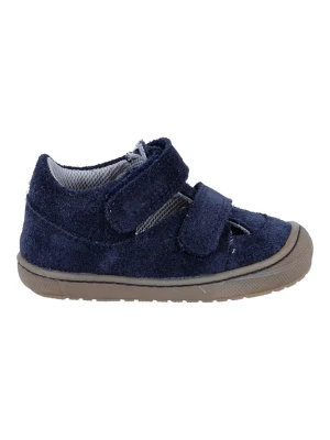 Richter Shoes Skórzane półsandały "Maxi" w kolorze granatowym rozmiar: 21