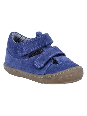 Richter Shoes Skórzane półsandały "Maxi" w kolorze niebieskim rozmiar: 19