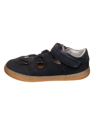 Richter Shoes Skórzane półsandały w kolorze granatowym rozmiar: 33