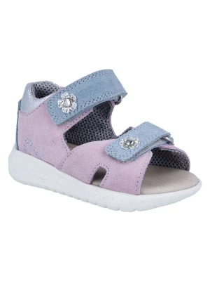 Richter Shoes Skórzane sandały "Alvar" w kolorze jasnoróżowym rozmiar: 23