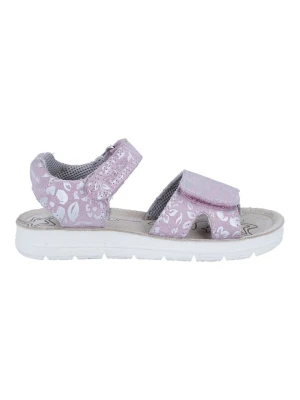 Richter Shoes Skórzane sandały "Sofia" w kolorze fioletowym rozmiar: 31
