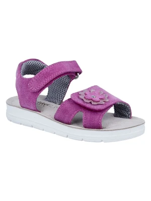 Richter Shoes Skórzane sandały "Sofia" w kolorze fioletowym rozmiar: 31