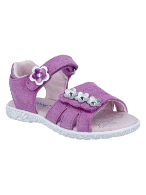 Richter Shoes Skórzane sandały "Sole" w kolorze fioletowym rozmiar: 32