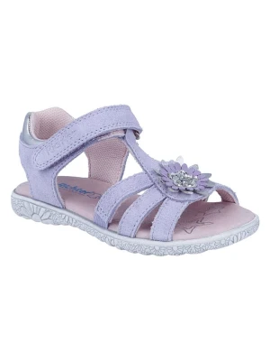 Richter Shoes Skórzane sandały "Sole" w kolorze fioletowym rozmiar: 33