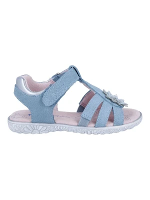 Zdjęcie produktu Richter Shoes Skórzane sandały "Sole" w kolorze niebieskim rozmiar: 26