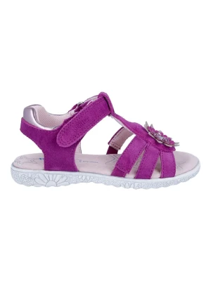 Richter Shoes Skórzane sandały "Sole" w kolorze różowym rozmiar: 31