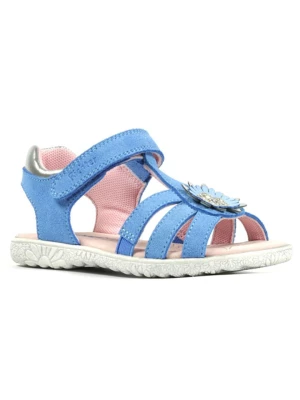 Richter Shoes Skórzane sandały w kolorze niebieskim rozmiar: 26