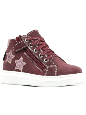 Richter Shoes Skórzane sneakersy "Alessa" w kolorze ciemnoczerwonym rozmiar: 30