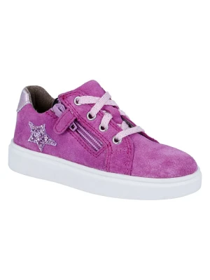 Richter Shoes Skórzane sneakersy "Flora" w kolorze fioletowym rozmiar: 25