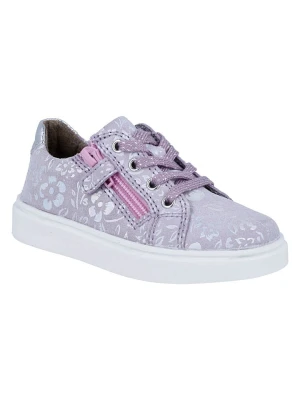 Richter Shoes Skórzane sneakersy "Flora" w kolorze fioletowym rozmiar: 27