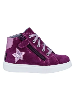 Richter Shoes Skórzane sneakersy "Flora" w kolorze fioletowym rozmiar: 30