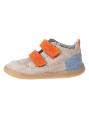 Richter Shoes Skórzane sneakersy "Samy" w kolorze beżowo-pomarańczowo-błękitnym rozmiar: 29