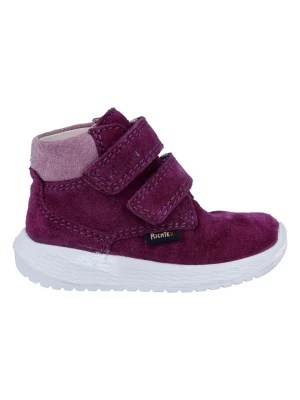 Richter Shoes Skórzane sneakersy "Timmy" w kolorze fioletowym rozmiar: 26