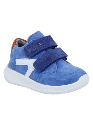 Richter Shoes Skórzane sneakersy "Timmy" w kolorze niebieskim rozmiar: 25