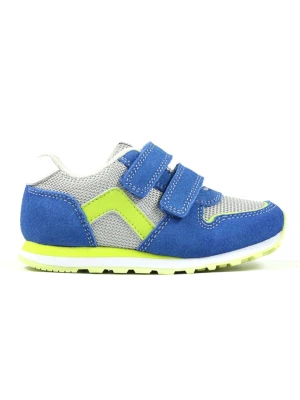 Richter Shoes Skórzane sneakersy w kolorze niebieskim rozmiar: 28
