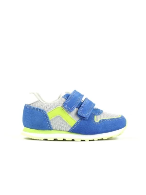 Richter Shoes Skórzane sneakersy w kolorze niebieskim rozmiar: 32