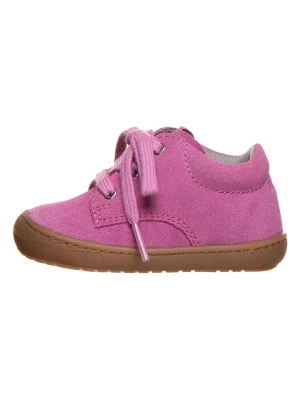 Richter Shoes Skórzane sneakersy w kolorze różowym rozmiar: 25