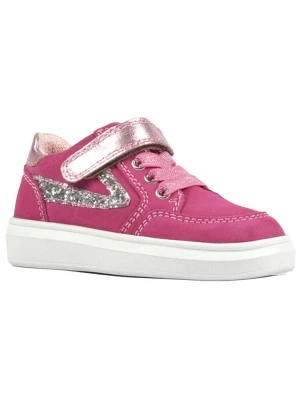 Richter Shoes Skórzane sneakersy w kolorze różowym rozmiar: 32