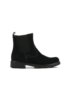Richter Shoes Skórzane sztyblety w kolorze czarnym rozmiar: 35