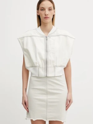 Rick Owens DRKSHDW bezrękawnik jeansowy Tatlin