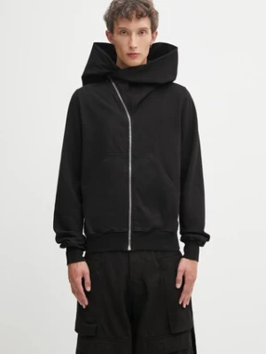 Rick Owens DRKSHDW bluza bawełniana Mountain męska kolor czarny z kapturem gładka DU02E7286.RIG