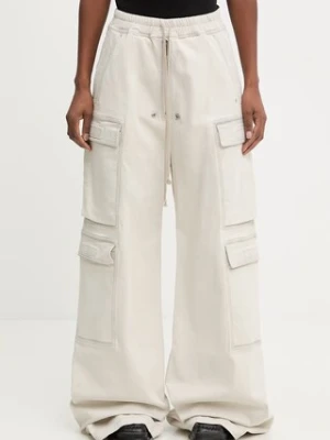 Rick Owens DRKSHDW Double Cargo Jumbo jeansy relaxed fit damskie