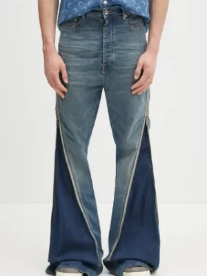 Rick Owens DRKSHDW jeansy Bolan Banana męskie DU01E3363.SDWB