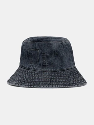 Rick Owens DRKSHDW kapelusz bawełniany Gilligan Hat kolor niebieski DA02E7479.DGY