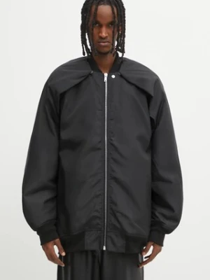 Rick Owens DRKSHDW kurtka bomber Convertible Jumbo Peter Flight kolor czarny przejściowa DU02E7789.NCV