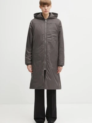 Rick Owens DRKSHDW kurtka Sealed Windbreaker kolor beżowy zimowa DS02E7923.NP