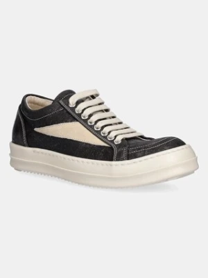 Rick Owens DRKSHDW sneakersy skórzane Vintage Sneaks damskie kolor brązowy DS02E7803.BZMCLV