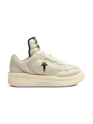 Rick Owens DRKSHDW sneakersy skórzane x Converse TURBOWPN OX kolor szary DC01EX062.A12R0