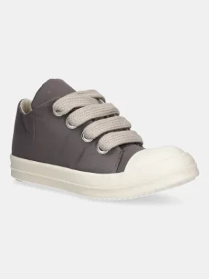Rick Owens DRKSHDW tenisówki Jumbo Lace Puffer Low Sneaks męskie kolor szary DU01E3819.MUW2