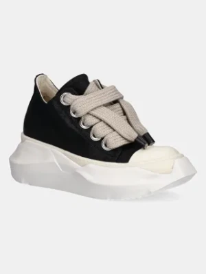 Rick Owens DRKSHDW tenisówki Jumbo Laces Abstract Low Sneak kolor czarny DS01E3845.SCFW2