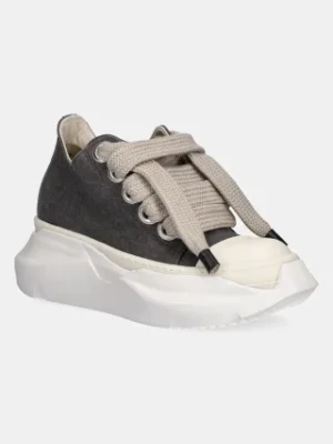 Rick Owens DRKSHDW tenisówki Jumbo Laces Abstract Low Sneak kolor szary DS01E3845.SCFW2