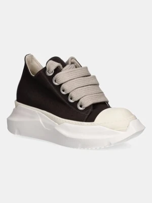 Rick Owens DRKSHDW tenisówki Jumbolace Abstract Low Sneaks kolor brązowy DU02E7845.DOW2