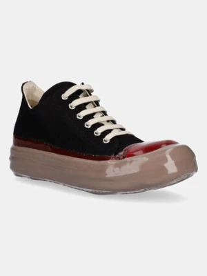 Rick Owens DRKSHDW tenisówki Low Sneaks kolor czarny DS02E7802.DODP