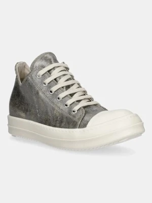 Rick Owens DRKSHDW tenisówki Low Sneaks kolor srebrny DS02E7802.DPF