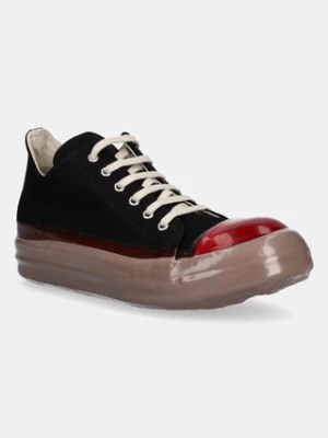 Rick Owens DRKSHDW tenisówki Low Sneaks męskie kolor czarny DU02E7802.DODP